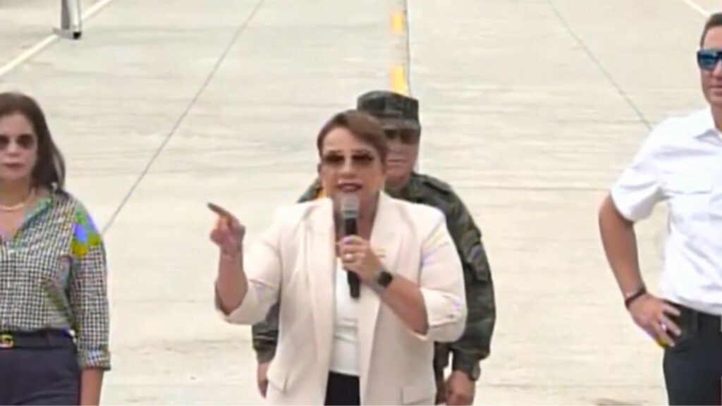 Presidenta Xiomara Castro critica a la oposición que no hizo nada en 12 años