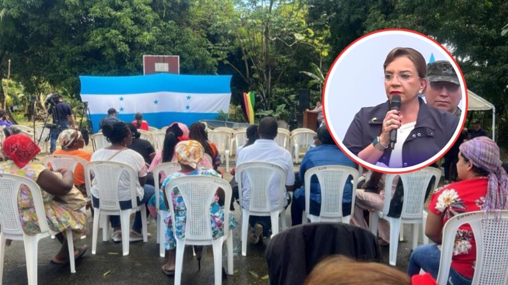 La presidenta Xiomara Castro entregó dos mil títulos de dominio pleno en Gracias a Dios